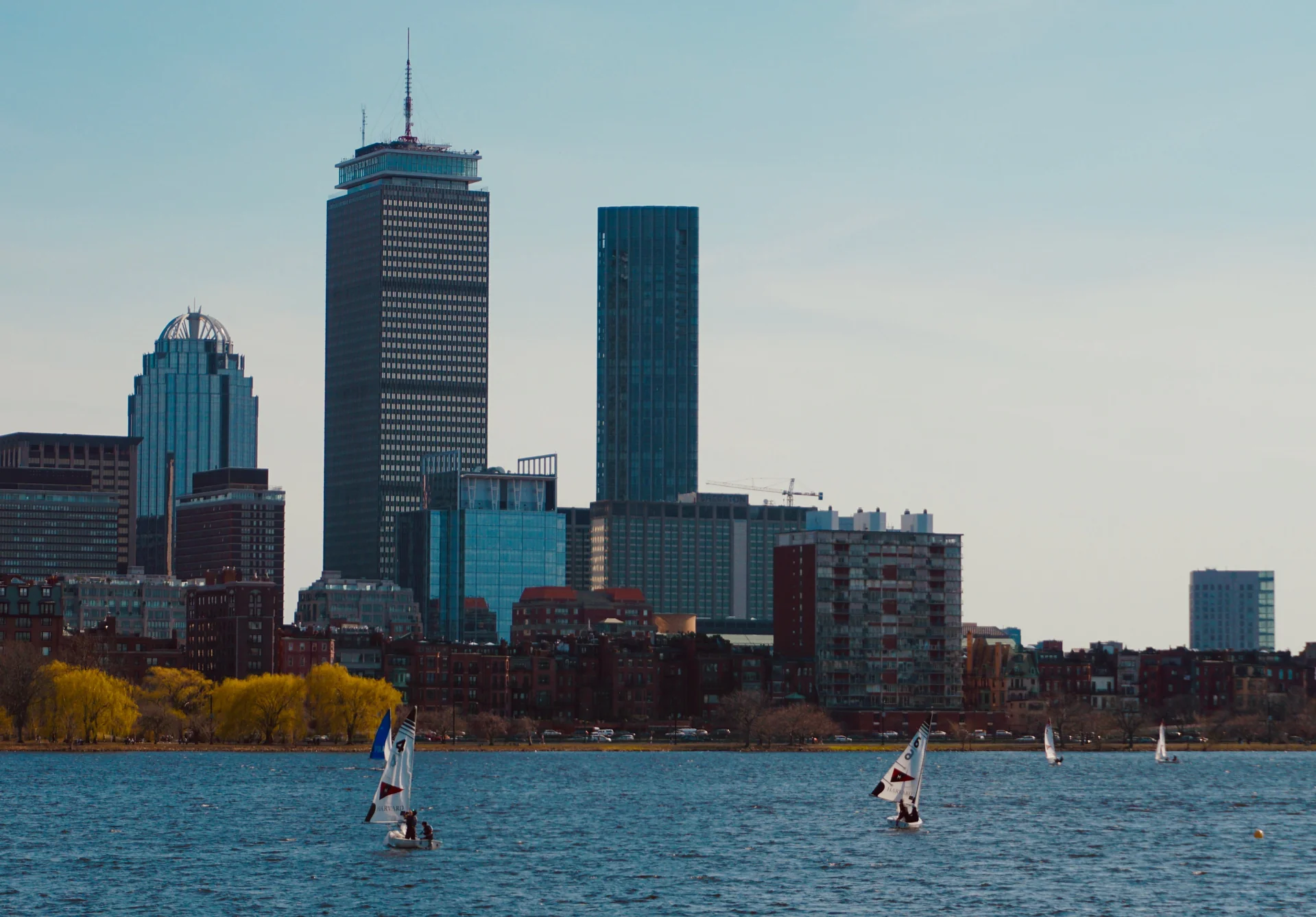 Boston skyline from the Charles River